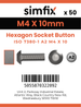 Simfix product label - 7380A204010PK50-SIM