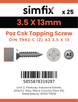 Simfix product label - 7982CA235013ZPK25-SIM