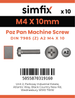 Simfix product label - 7985A204010ZPK10-SIM