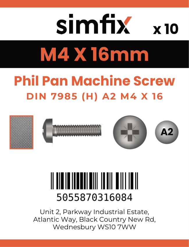 Simfix product label - 7985A204016PK10-SIM