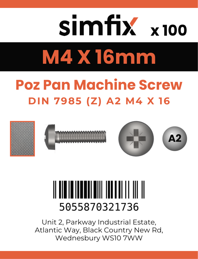 Simfix product label - 7985A204016ZPK100-SIM