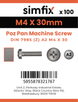 Simfix product label - 7985A204030ZPK100-SIM