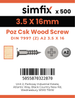 Simfix product label - 7997A235016PK500-SIM
