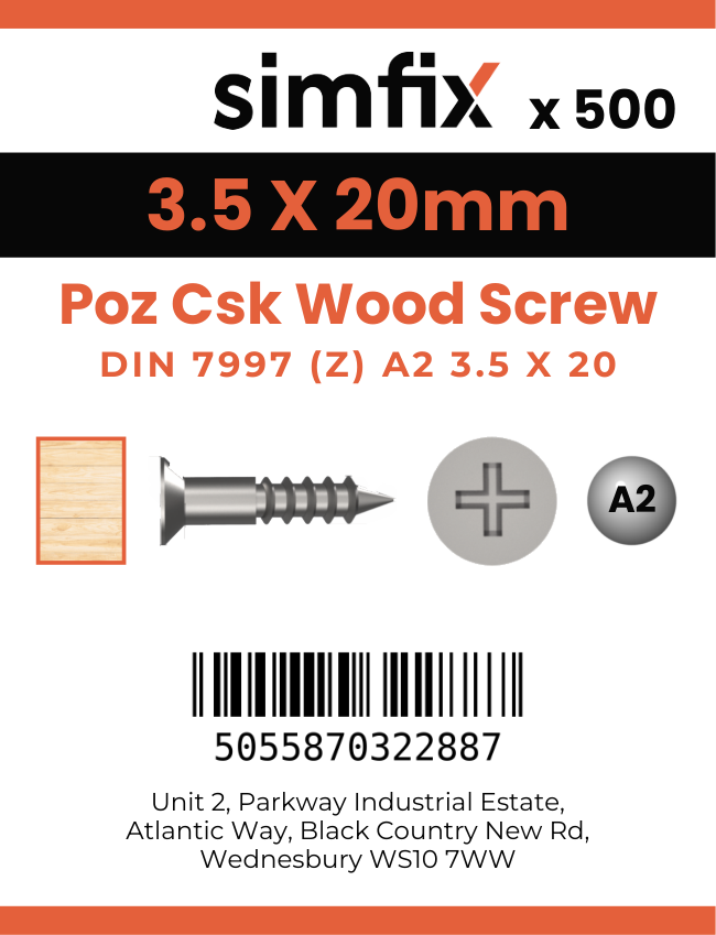 Simfix product label - 7997A235020ZPK500-SIM