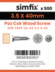 Simfix product label - 7997A235040PK500-SIM