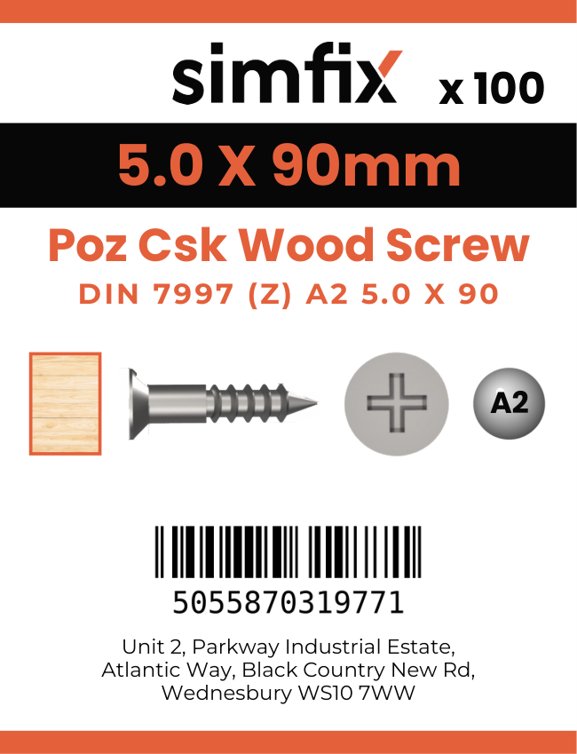 Simfix product label - 7997A250090ZPK100-SIM