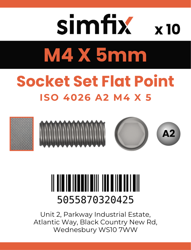 Simfix product label - 913A204005PK10-SIM
