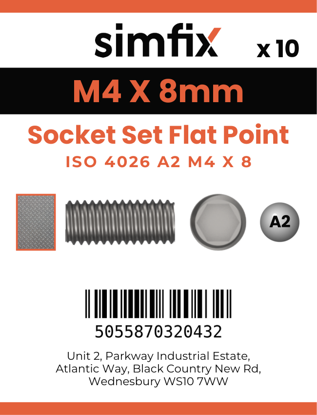 Simfix product label - 913A204008PK10-SIM