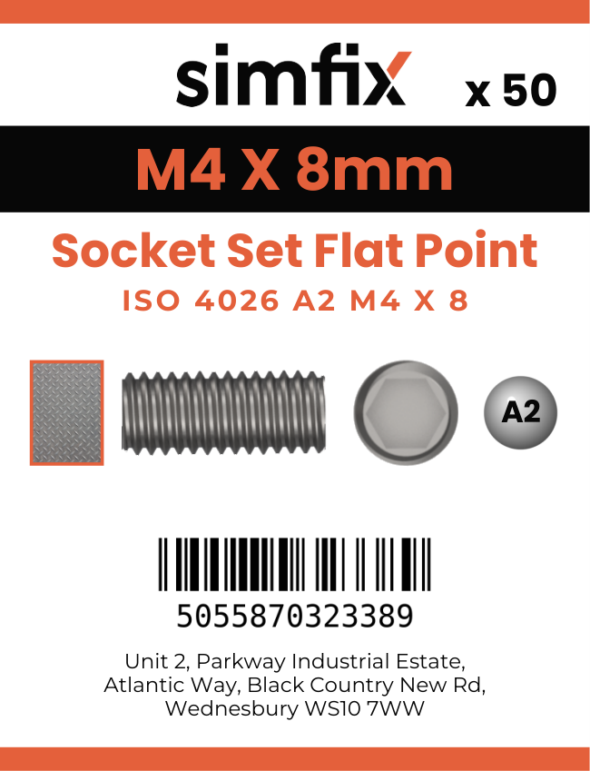Simfix product label - 913A204008PK50-SIM