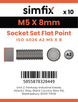 Simfix product label - 913A205008PK10-SIM