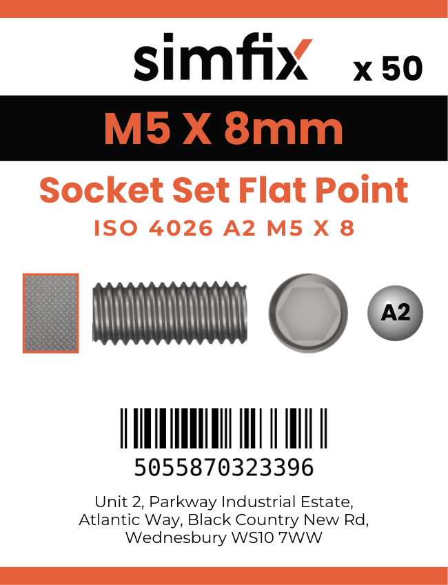 Simfix product label - 913A205008PK50-SIM
