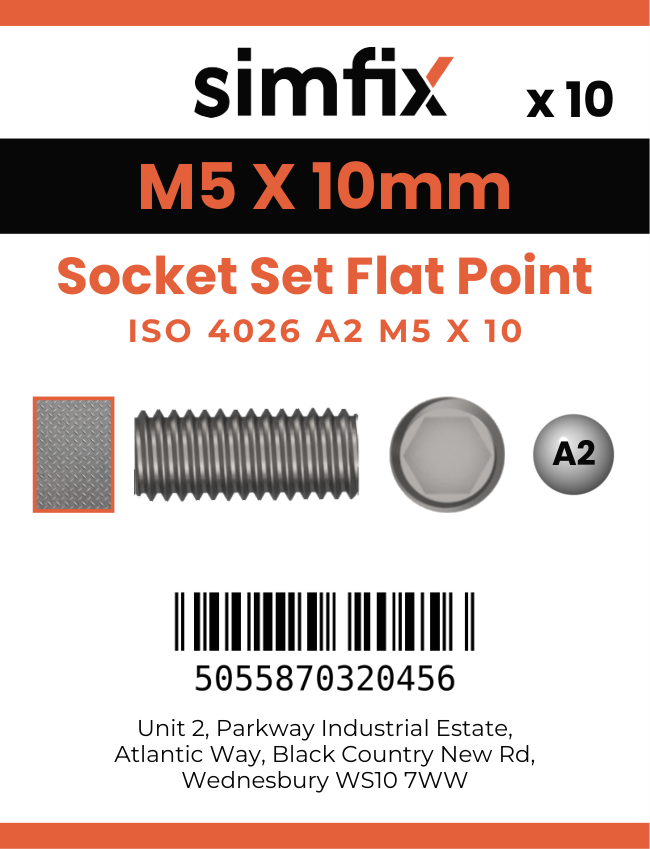 Simfix product label - 913A205010PK10-SIM