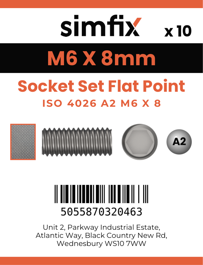 Simfix product label - 913A206008PK10-SIM