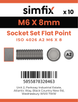 Simfix product label - 913A206008PK10-SIM