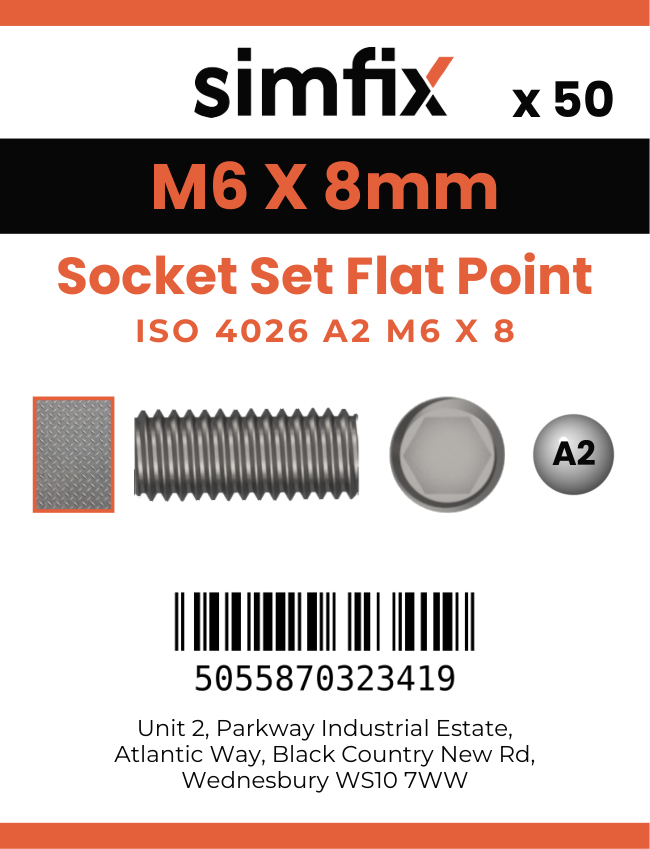 Simfix product label - 913A206008PK50-SIM