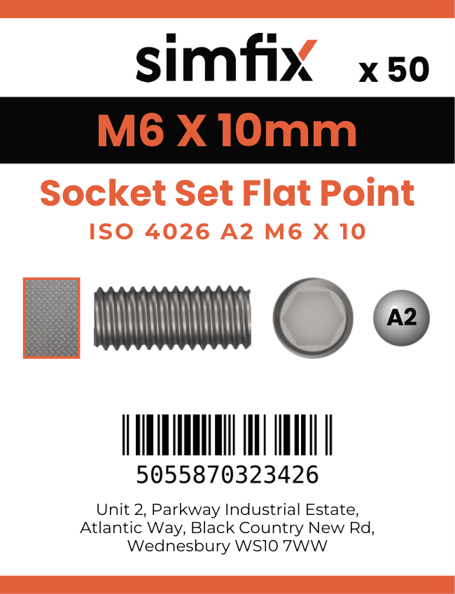 Simfix product label - 913A206010PK50-SIM