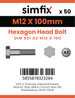 Simfix product label - 931A21210070PK50-SIM