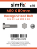 Simfix product label - 931A41008080PK10-SIM