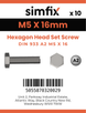 Simfix product label - 933A20501670PK10-SIM
