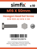 Simfix product label - 933A21605070PK10-SIM