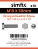 Simfix product label - 933A41005070PK10-SIM