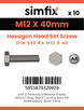 Simfix product label - 933A41204080PK10-SIM