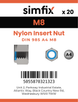 Simfix product label - 985A408PK20-SIM