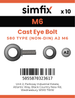 Simfix product label - CEBA2006PK10-SIM