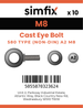 Simfix product label - CEBA2008PK10-SIM