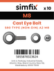 Simfix product label - CEBA2008PK10-SIM