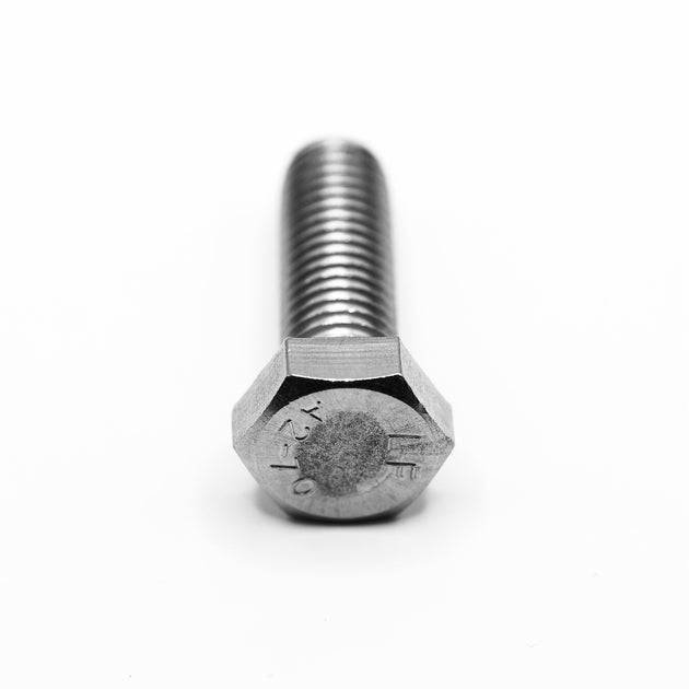 Hexagon head set screw, fully threaded, A2 (304) stainless steel