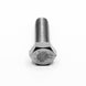 Hexagon head set screw, fully threaded, A2 (304) stainless steel