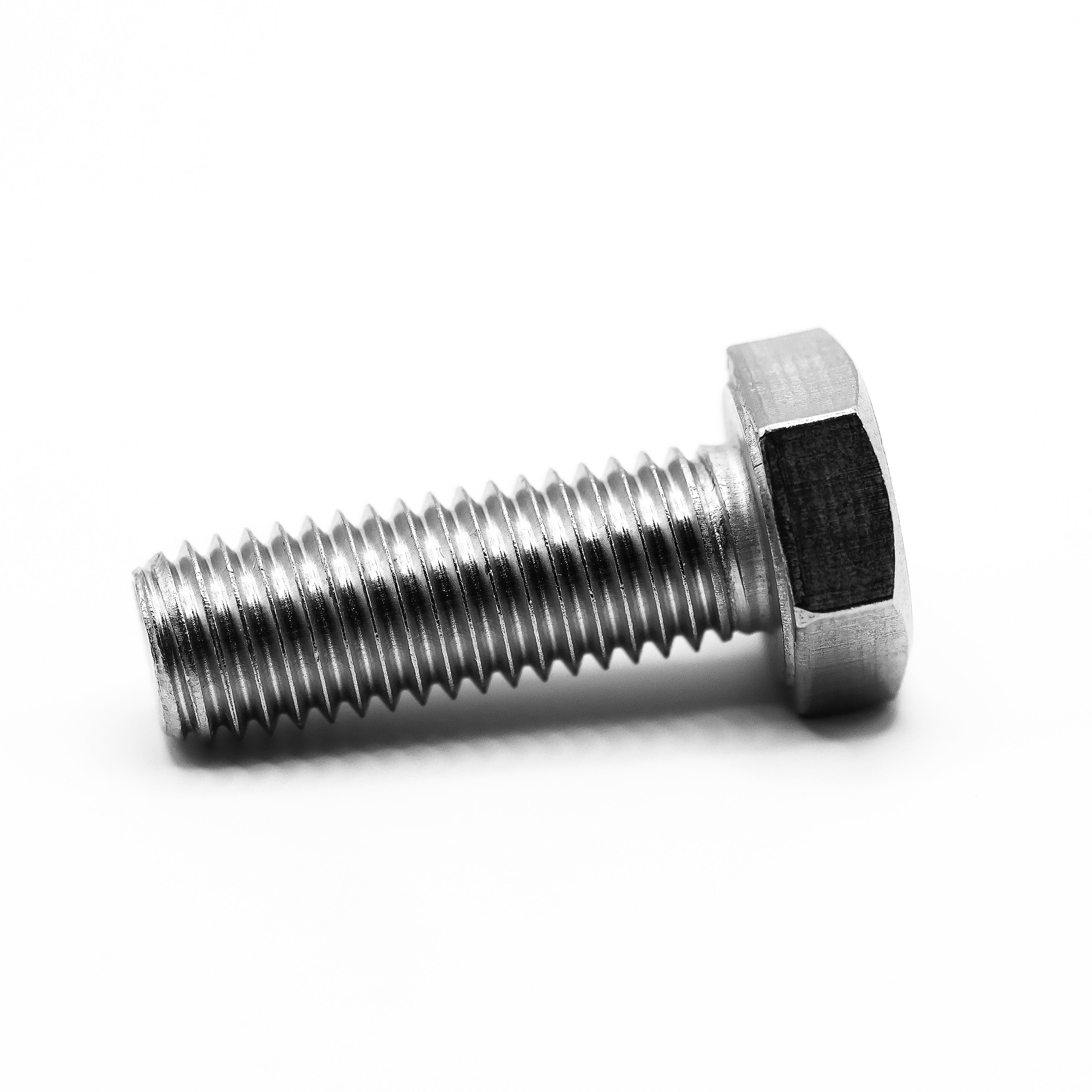 M8 x 20mm hex bolt marine grade 316 DIN 933 - fully threaded