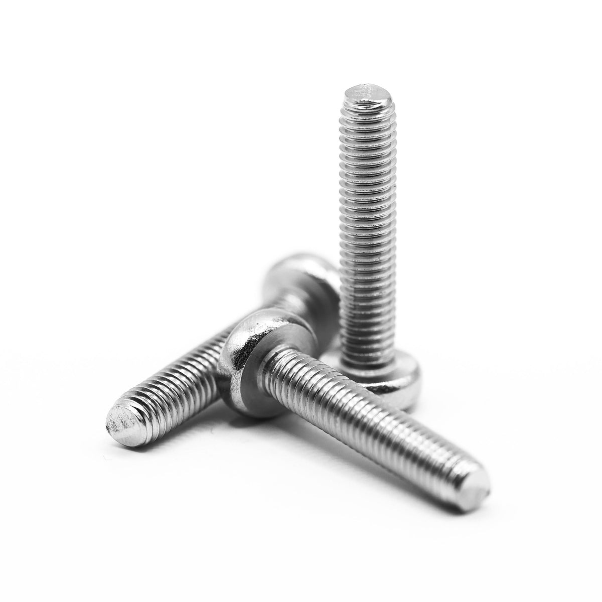 Pan head machine screw with Pozi drive, A2 (304) stainless steel