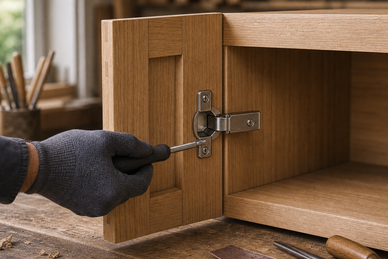 Stainless fixings for furniture, cabinetry and joinery
