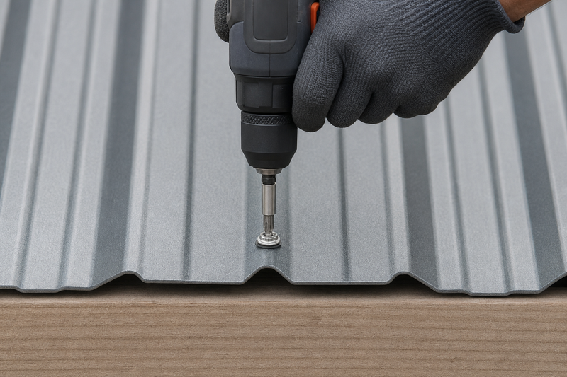 Stainless fixings for roofing, cladding and sheet metal