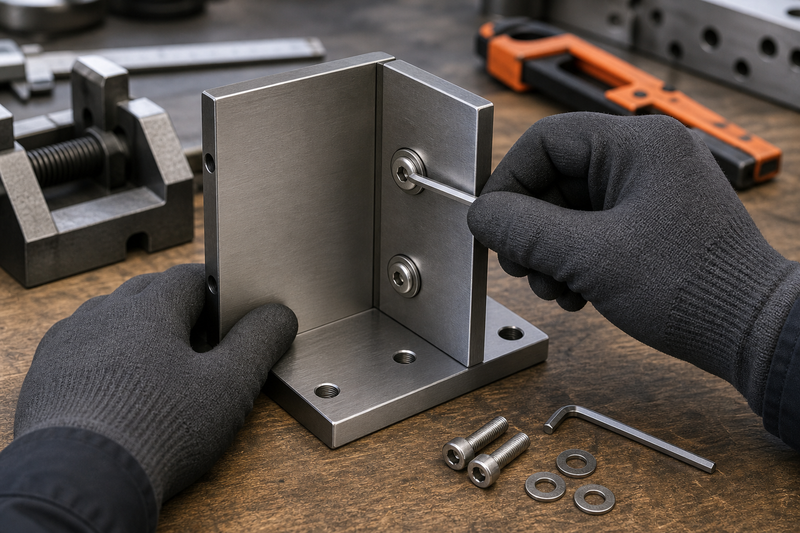 Stainless fixings for workshop engineering and fabrication