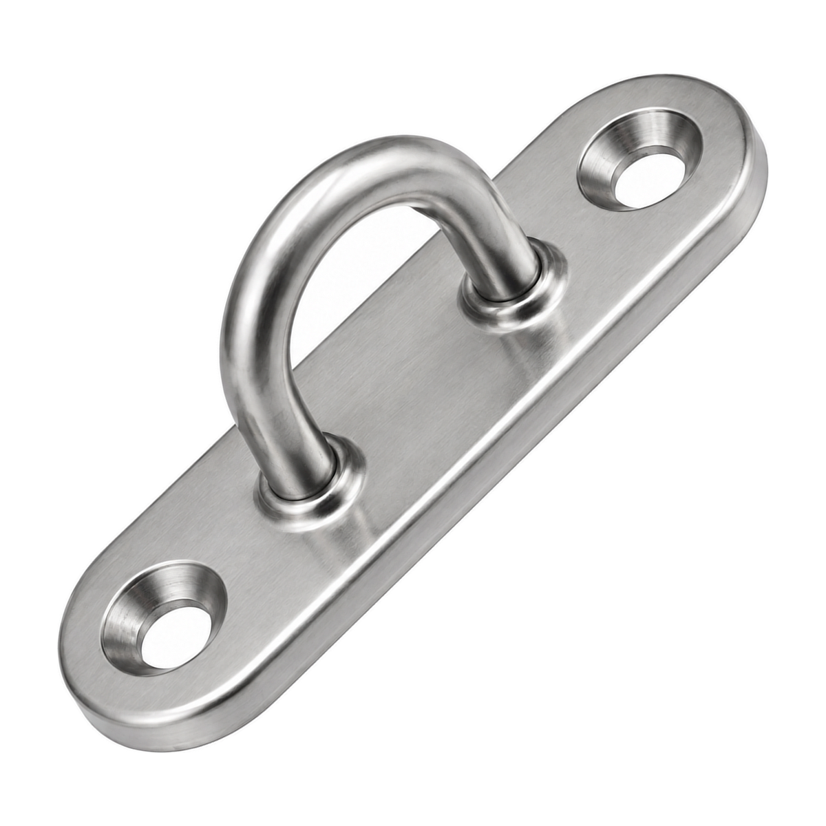 Pad eye with oblong base, A4 (316) stainless steel