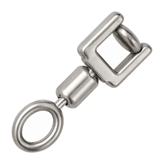 Eye jaw swivel, A4 (316) stainless steel