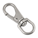 Swivel eye snap, A4 (316) stainless steel