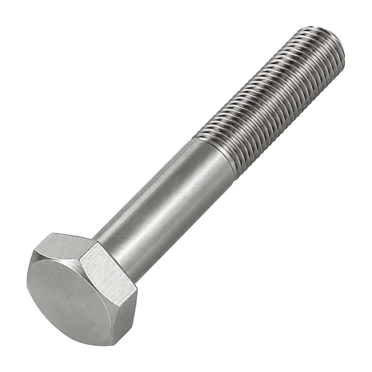 Hexagon head bolt, part threaded, stainless steel