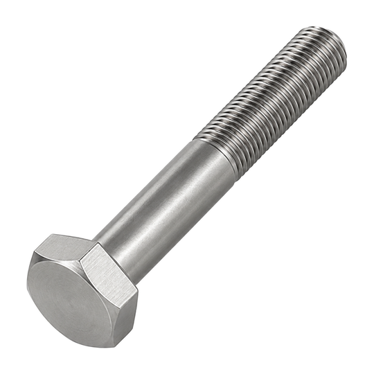 Hexagon head bolt, part threaded, stainless steel