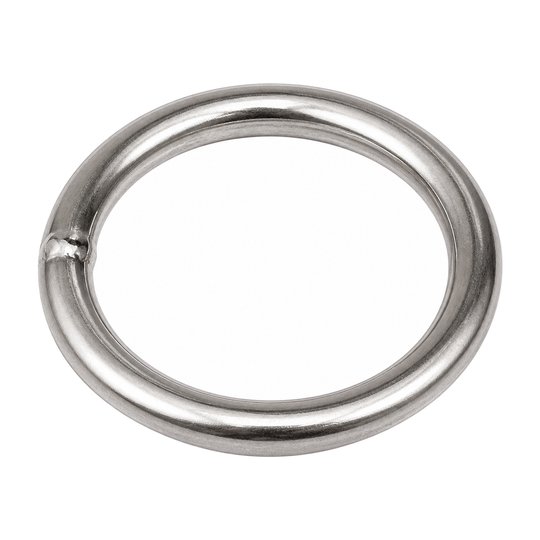 Welded round ring, A4 (316) stainless steel