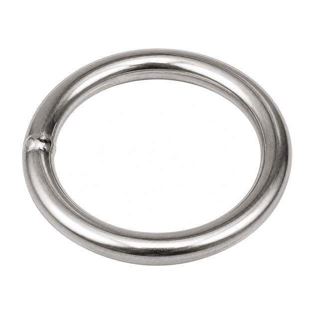 Welded round ring, A4 (316) stainless steel