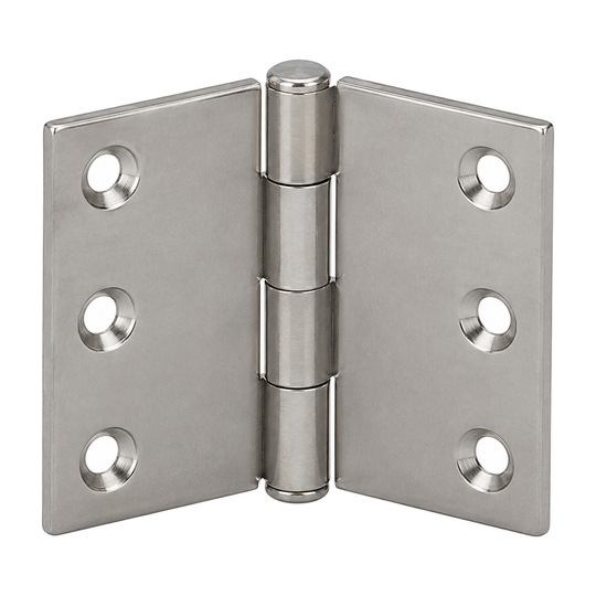 Heavy duty hinge, A2 (304) stainless steel