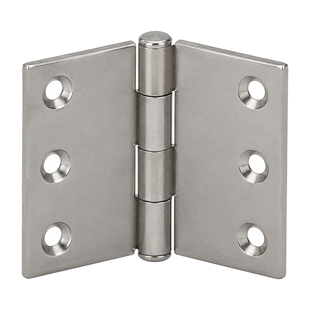 Heavy duty hinge, A2 (304) stainless steel