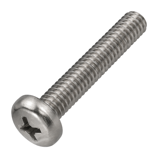 8-32 UNC X 1.1/8" Phil Pan Head A2 Stainless Steel