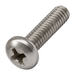 8-32 UNC X 1/4" Recess Pan Screw A2 Stainless Steel