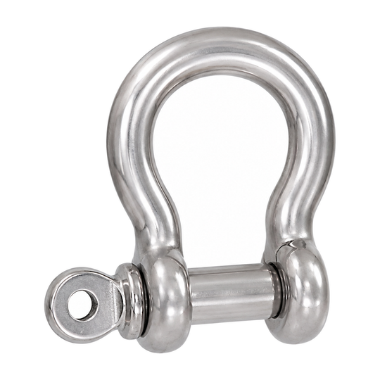 Bow shackle, A4 (316) stainless steel