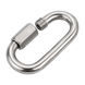 Quick link chain, A4 (316) stainless steel